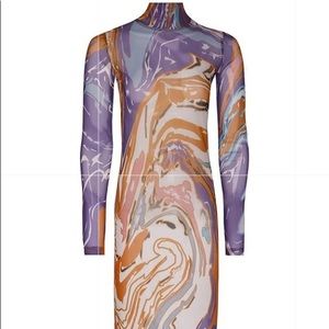 Kai Collective GAIA Long Sleeve Mesh Deess - Purple